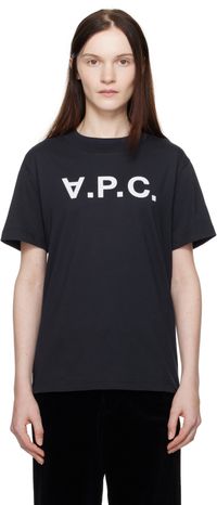 A.P.C. Navy Standard Grand 'VPC' T-shirt