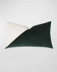 Izaro Zipper Detail Decorative Pillow Left - 15" x 26"