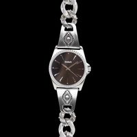 Ba&sh - Montre en acier inoxydable - Taille Unique - Noir