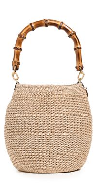 Clare V. Pot de Miel with Bamboo Handle Natural One Size