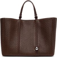JACQUEMUS Brown La Croisière 'The Marino horizontal shopper' Tote