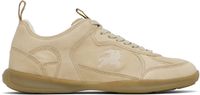 Burberry Baskets Matrix beiges en cuir