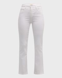 Tati High-Rise Cropped Micro Bootcut Jeans
