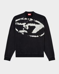 Men's S-BOXT-N5 Oversized D-Logo Sweatshirt