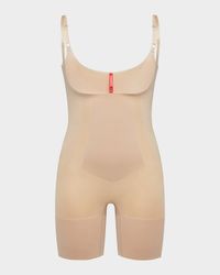 SPANXsculpt OnCore Open-Bust Mid-Thigh Bodysuit