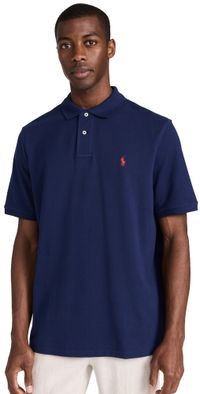 Polo Ralph Lauren Classic Fit Iconic Mesh Polo Newport Navy L