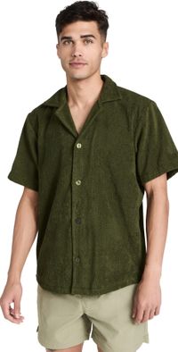 OAS Cuba Terry Shirt Army L