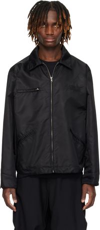 MM6 Maison Margiela Black Taffeta Jacket