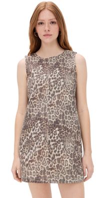 Little Lies Animal Print Dress Animal Print M
