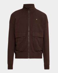 Men's Rovic Organic Cotton Loose Fit Full-Zip Sweater