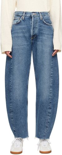 AGOLDE Jean Luna bleu