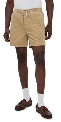Polo Ralph Lauren Prepster Corduroy Pull On Shorts Coastal Beige M