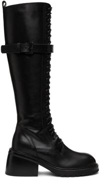 Ann Demeulemeester Leather Heike Tall Boots