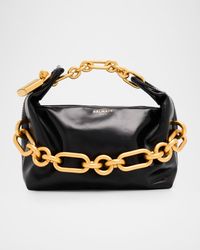 Sync Mini Chain Leather Top-Handle Bag