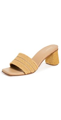 KAANAS Penn Texture Band Corded Heels Natural 5