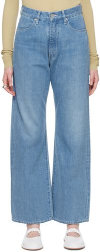AURALEE Blue Faded Jeans