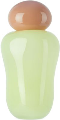 Helle Mardahl Vase Medi rose et jaune - Bon Bon