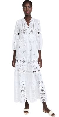 Temptation Positano California Eyelet Dress White M