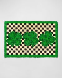 Lucky Clover Entrance Mat