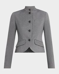Slade Cropped Ponte Blazer