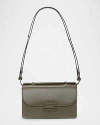 Mini Dorian Flap Leather Crossbody