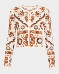 Ila Printed Knit Cardigan