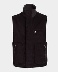 Men's Corduroy Pocket Vest