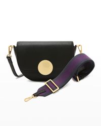 Lottie Saddle Leather Crossbody Bag