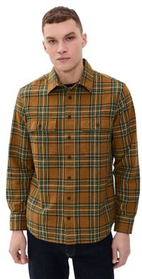 Taylor Stitch The Craftsman Plaid Shirt Fern Plaid 44