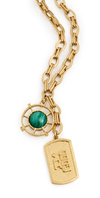 Elizabeth Cole I'm Good Necklace Gold One Size