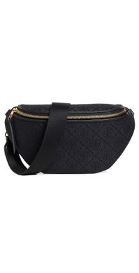 Tory Burch T Monogram Belt Bag Black One Size