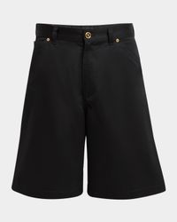 Men's Medusa Gabardine Shorts