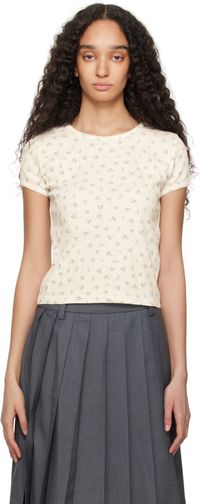 Dunst Off-White Essential Slim-Fit T-shirt