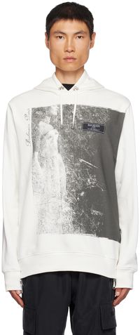 Balmain White Jolie Madame Hoodie