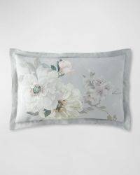 Fleur Blanche Platinum King Sham