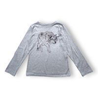 Arsene Et Les Pipelettes - Seconde Main - T-shirt enfant gris - 8 ans - Taille 8A - Gris