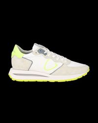 Philippe Model - Baskets tropez haute running - Taille 47 - Jaune