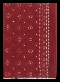 Gerard Darel - Foulard imprimé en lin - Taille Unique - Rouge