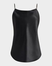 Marta Cowl-Neck Silk Camisole