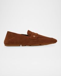 Men's Billion Folding Suede Loafers