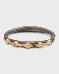 Old World Multi-Crivelli Stacking Ring