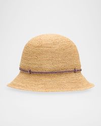 Villa Raffia Bucket Hat