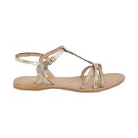 Les Tropeziennes Par M.belarbi - Sandales cuir hemmagum - Taille 41 - Doré