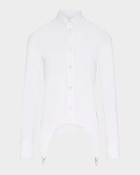 Garter Button-Down Shirt