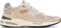 New Balance Baskets U991V2 brun clair - Made in UK