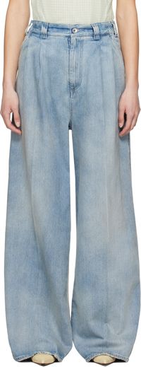 Maison Margiela Blue 5 Pocket Jeans