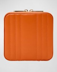 Maria Square Quilted Zip Jewelry Case