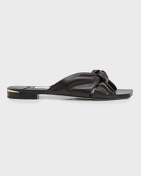 Avenue Crisscross Flat Slide Sandals
