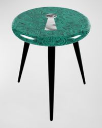 Serratura Malachite Stool