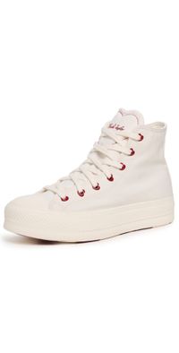 Converse Chuck Taylor All Star Lift Sneakers Vintage White/Egret/Days Ahead 10